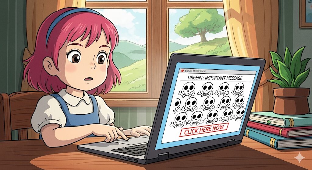 怪しいメール